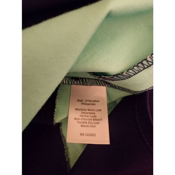 Sail to Sable shake it all NWT sleeveless shift dress cabbage and navy size Medi - Picture 8 of 9